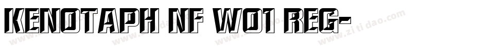 Kenotaph NF W01 Reg字体转换